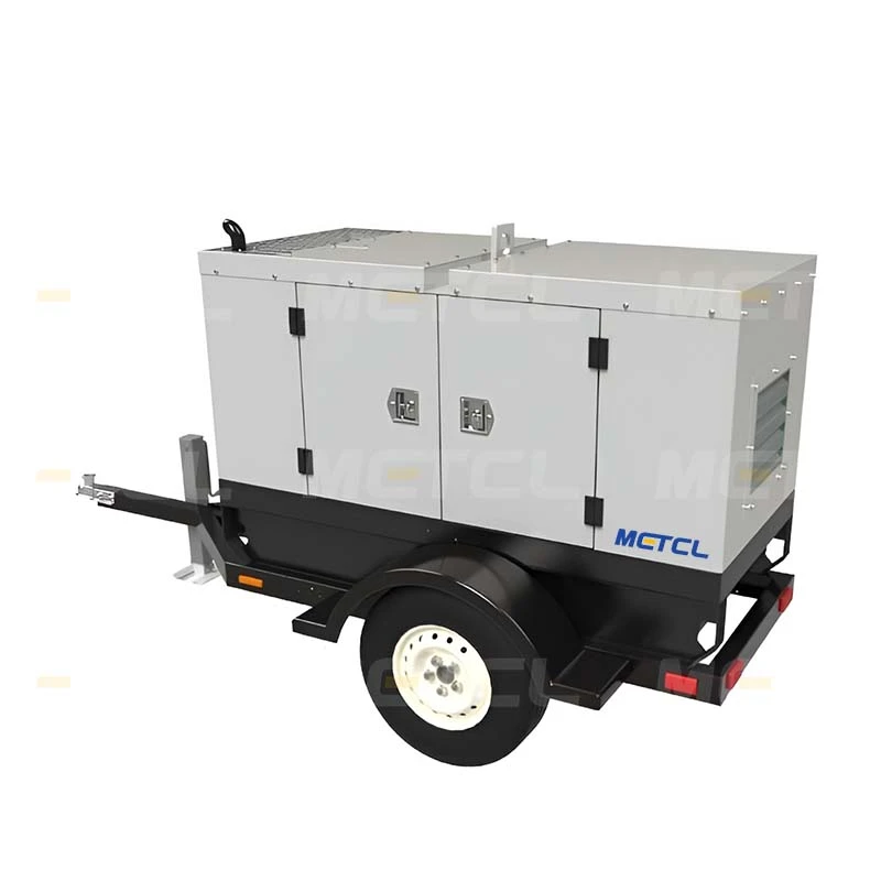 METCL portable mobile trailer generators