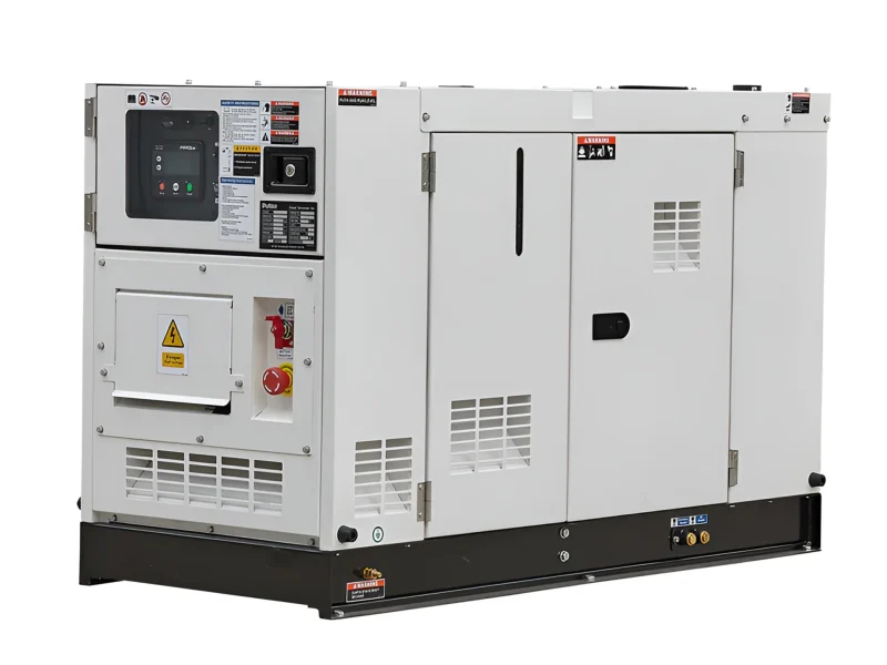 METCL 50Hz AC380V 415V 400V enclosed soundproof silent low noise 3 phase Kubota 8kw 10KW 12KW 20KW diesel generator